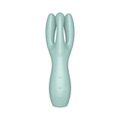 Вібратор Satisfyer Threesome 3 Mint м'ятний 14 см - основне фото