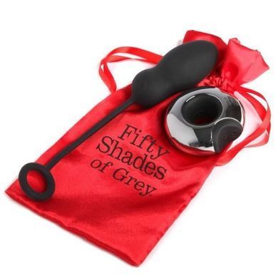 Виброяйцо Lovehoney Fifty Shades of Grey Relentless Vibrations чёрное - основное фото