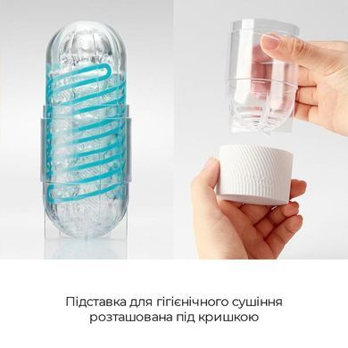 Мастурбатор Tenga Spinner 04 Pixel прозорий - основне фото