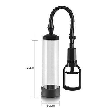 Вакуумная помпа Lovetoy Maximizer Worx VX1 Power Pro Pump прозрачный с чёрным 20,3 см - основное фото