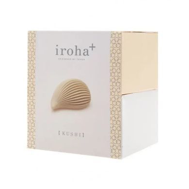 Вибратор для клитора Tenga Iroha+ Kushi телесный 8,8 см - основное фото
