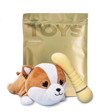 Вібратор для точки G Friday Bae Toys FB650072 жовтий 16 см - основне фото