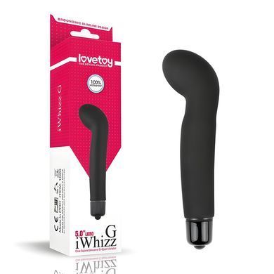 Вібратор для точки G Lovetoy iWhizz G чорний 12,5 см - основне фото