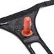 Жіночий страпон Doc Johnson Vac-U-Lock Classic Dong Ultra Harness тілесний 20 см - додаткове фото