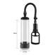 Вакуумная помпа Lovetoy Maximizer Worx VX1 Power Pro Pump прозрачный с чёрным 20,3 см - дополнительное фото