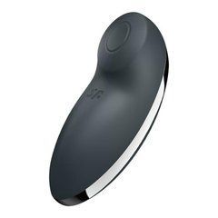 Вібростимулятор-пульсатор для клітора Satisfyer Tap & Climax 2 чорний 11 см - основне фото
