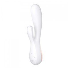 Умный вибратор-кролик Satisfyer Mono Flex белый 20,4 см - основное фото