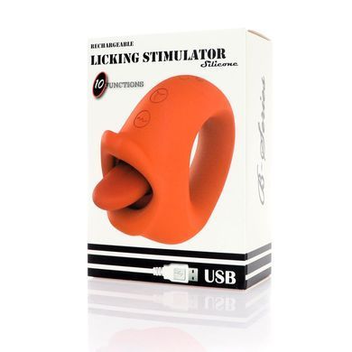 Стимулятор для клітора з язичком Boys of Toys B-Series Licking Stimulator червоний - основне фото