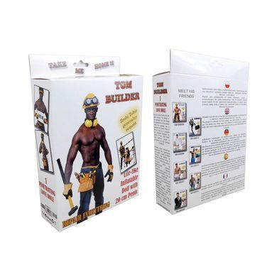 Надувная кукла-мужчина Boys Of Toys Tom Builder темнокожая - основное фото