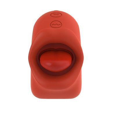 Стимулятор для клітора з язичком Boys of Toys B-Series Licking Stimulator червоний - основне фото