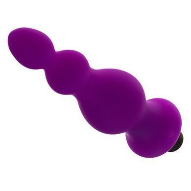 Анальна пробка з вібрацією Adrien Lastic Bullet Amuse L фіолетова 14,5 см - основне фото