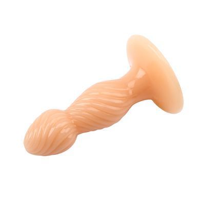 Анальна пробка на присосці Chisa Novelties Large Wave Probe RDNI-291336 тілесна 14,5 см - основне фото