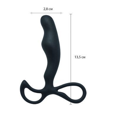 Масажер простати Toyz4Lovers Timeless P-spot чорний 13,5 см - основне фото