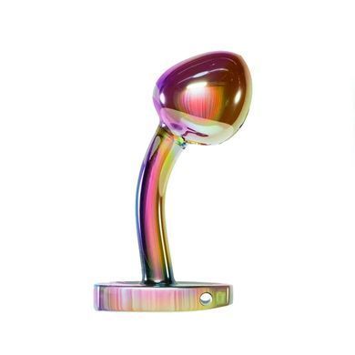 Набір анальних металевих пробок You2Toys Anos Metal Butt Plug Set in Rainbow Colours різнокольоровий - основне фото