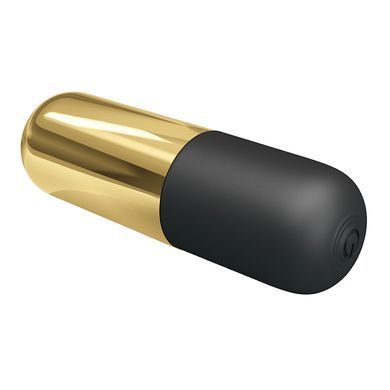 Віброкуля Lybaile Pretty Love Mini Massager золотиста з чорною 6 см - основне фото