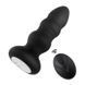 Анальна пробка з вібрацією та пульсацією Boss of Toys Lighting Anal Plug чорна 11,9 см - додаткове фото