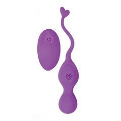 Вібраційне яйце Chisa Novelties M-Mello Heart Waves Bullet Vibrator фіолетове - основне фото