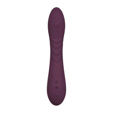 Вібратор з пульсацією Dream Toys Essentials Tapping Power Vibe фіолетовий 22,5 см - основне фото