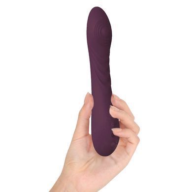 Вібратор з пульсацією Dream Toys Essentials Tapping Power Vibe фіолетовий 22,5 см - основне фото