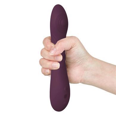 Вібратор з пульсацією Dream Toys Essentials Tapping Power Vibe фіолетовий 22,5 см - основне фото