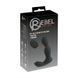 Масажер простати з вібрацією та ротацією Rebel RC Butt Plug with 2 Functions чорний 13,7 см - додаткове фото