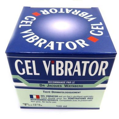 Лубрикант для секс-іграшок на водній основі Concorde Gel Vibrator 100 мл - основне фото