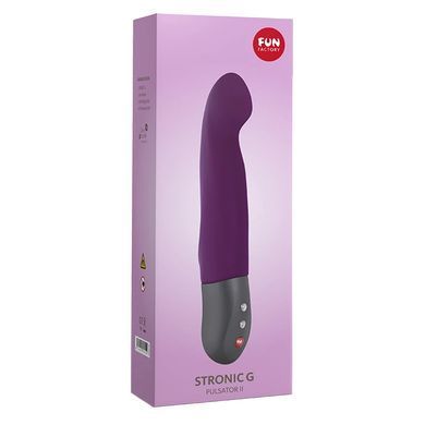 Пульсатор для точки G Fun Factory Stroniс G фіолетовий 20 см - основне фото