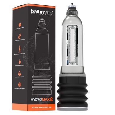 Гідропомпа Bathmate Hydromax 8 чорна - основне фото