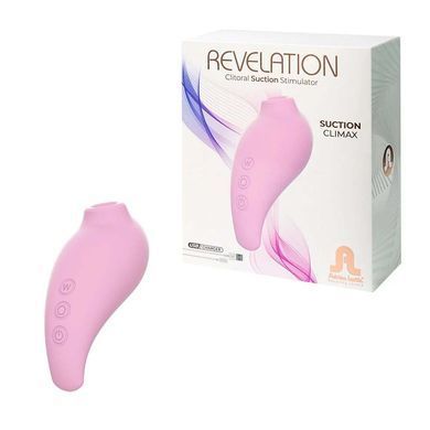 Вакуумный стимулятор клитора Adrien Lastic Revelation розовый 10,2 см - основное фото