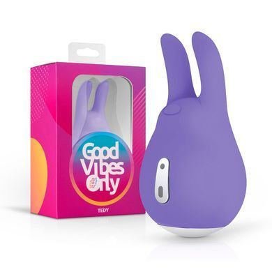 Вибратор для клитора Good Vibes Only Tedy сиреневый 9,5 см - основное фото