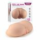 Реалистичная вагина с анусом Lovetoy Feel Me Bare Giga телесная - дополнительное фото