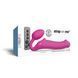 Безремінний страпон з вібрацією Strap-On-Me Vibrating Fuchsia L малиновий 15,7 см - додаткове фото