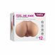Реалистичная вагина с анусом Lovetoy Feel Me Bare Giga телесная - дополнительное фото