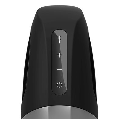 Мастурбатор с функцией нагрева Satisfyer Men Heat Vibration чёрный - основное фото