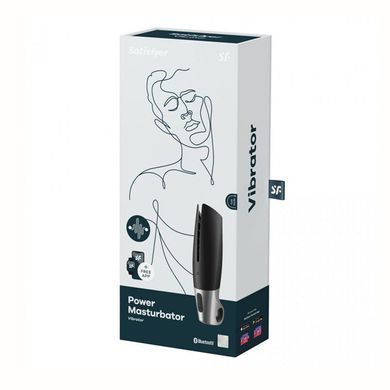 Смарт-мастурбатор Satisfyer Power Masturbator чорний - основне фото