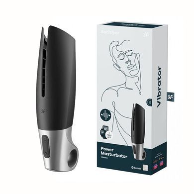 Смарт-мастурбатор Satisfyer Power Masturbator чорний - основне фото