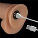 Реалістичний вібратор на присосці Lovetoy 8'' Vibrating Power Basics Cock тілесний 20 см - додаткове фото