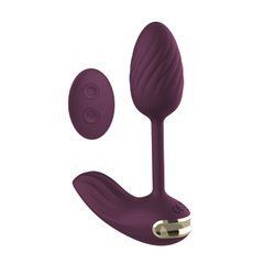 Вагінально-кліторальний стимулятор Dream Toys Essentials Flexible Wearable Vibrating Egg фіолетовий 8 см - основне фото