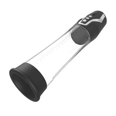 Автоматична вакуумна помпа з голосовим управлінням Men Powerup Passion Pump чорна - основне фото