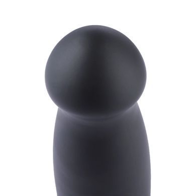 Великий анальний стимулятор для секс-машин Hismith 7.2" Black Silicone Anal Dildo чорний 18,5 см - основне фото