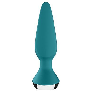 Анальна смарт-пробка Satisfyer Plug-ilicious 1 блакитна 13,5 см - основне фото
