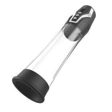 Автоматична вакуумна помпа з голосовим управлінням Men Powerup Passion Pump чорна - основне фото