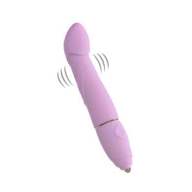Вібратор для точки G з підігрівом Qianyue Adult Sex Toys VGV-DQ0005 бузковий 19,8 см - основне фото
