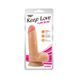 Реалистичный фаллоимитатор на присоске Chisa Novelties Keep Love Flirt Dildo телесный 17 см - дополнительное фото