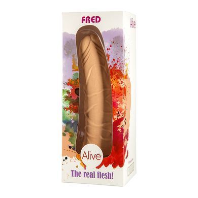 Фаллоімітатор на присосці Alive Fred тілесний 20 см - основне фото
