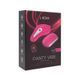 Вібратор у трусики Liebe Panty Vibe Rechargeable вишневий 10 см - додаткове фото