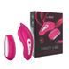 Вібратор у трусики Liebe Panty Vibe Rechargeable вишневий 10 см - додаткове фото