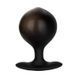 Надувна анальна пробка California Exotic Novelties Weighted Silicone Inflatable Plug чорна 7,5 см - додаткове фото