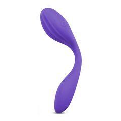 Вібратор для двох Blush Wellness Duo Purple UltraSilk Vibrator фіолетовий 16,5 см - основне фото