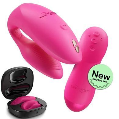 Смарт-вибратор для пар We-Vibe Chorus Pro розовый 8 см - основное фото